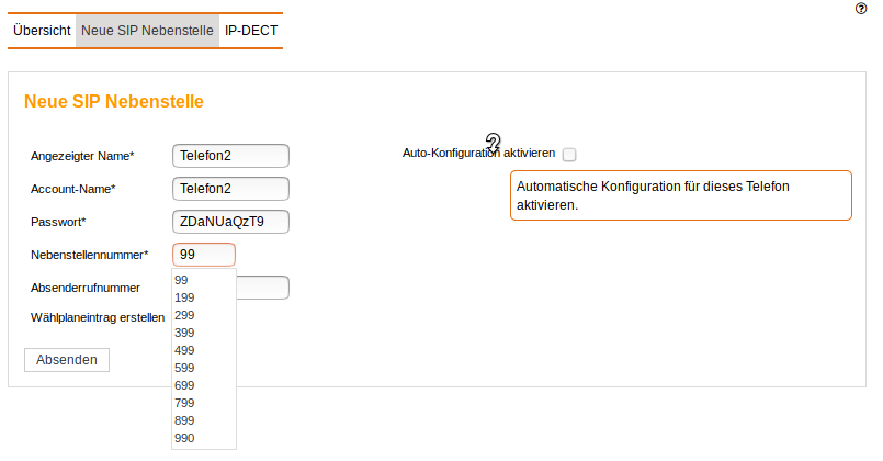 Tooltip - Ersteinrichtung