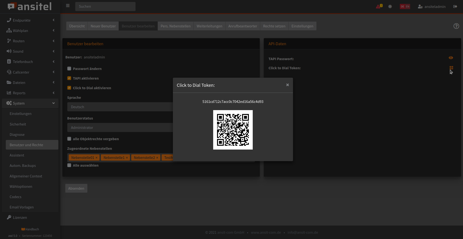 Abbildung Authentifizierung